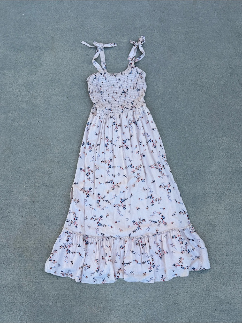 japna ditsy floral maxi dress